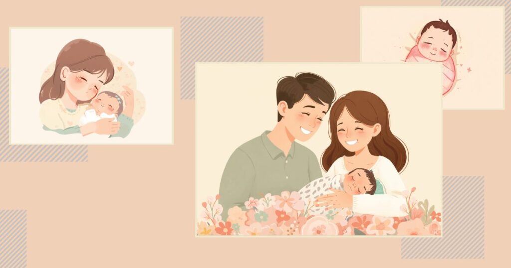 赤ちゃん誕生の瞬間